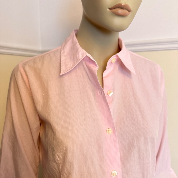 Barbour pink gingham shirt - Picture 3 of 13